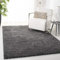 Safavieh August Shag Collection Tapis décoratif – 1,8 x 2,7 m, Gris, Design Solide, ne s'effiloche Pas et Facile d'entretien, 3 cm d'épaisseur, idéal pour Les Zones à Forte Circulation dans Le Salon,