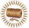 Amateco Garten Kordel 150M mit 150 Wäscheklammern Holz 3,5cm Bastelschnur Juteschnur Clothespins Verpackung Gastgeschenk