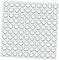 Dampone Cabinet Door Rubber Bumpers 100 pcs Self Adhesive Sound Dampening Clear Bumper Pads for Drawers, Table Tops, Cupboard, Picture Frames, Glassware and Furniture