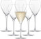 SCHOTT ZWIESEL Schaumweinglas Bar Special (6er-Set), klassische Champagner Gläser mit Moussierpunkt, spülmaschinenfeste Tritan-Kristallgläser,(Art.-Nr. 121544)
