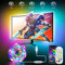 Daymeet Luces LED de TV 5 m Con Control Remoto RGB Para Televisor/Monitor de 55 a 85 Pulgadas, Alimentadas Por USB Detrás del Televisor, Sincronización