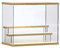 Acryl Vitrine, Staubdichter Schaukasten für Modellauto Figur Desserts, 3-Schicht
