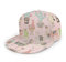 Oaieltj Unisex Baseball Cap Damen Herren Einstellbare Snapback Flat Bill Brim Baseball Cap Cool Hip Hop Hat, Llama Kaktus Wüstenmuster, One size