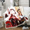 My Hero Academia Bakugou Katsuki Anime 3D gedruckte weiche leichte Reise flauschige Flanell Nickerchen Decke Idee Geschenk Plüsch Haus Dekorationen