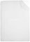 AIMANE® Single Fitted Sheet 92 x 190 CM Non Iron Percale Easy Care Poly Cotton Fitted Bed Sheet Perfect for Single Size Mattress (White)