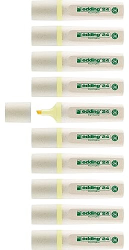 edding 24 EcoLine Textmarker - pastellgelb