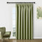 Topfinel Black Out Curtains Pencil Pleat 90x90 Sage Green Kids Bedroom Curtains Thermal Insulated Long W228 x L228 CM, 1 Panel