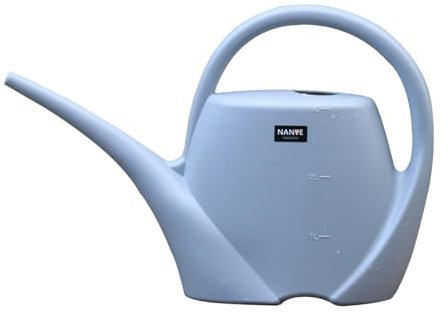 Milageto Annaffiatoio Annaffiatoio per Uso Domestico in PP con Manico Utensili manuali da Giardinaggio Leggeri da 3 Litri Annaffiatoio per Fiori per Piante da, Grigio