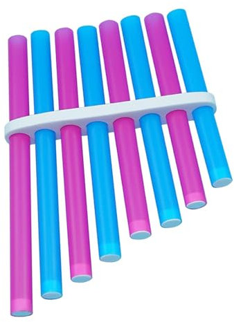 Amagogo Hausgemachte Pan Flöte Xiao Musikinstrument Kleine Erfindungen DIY Pädagogisches Modell DIY Material für Anfänger Kreatives Geschenk