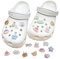 GGUFAY 10 Colgantes para Zapatos con Diseño de Animalitos Transparentes:Hebillas Decorativas y Accesorios para Zapatos. Ideal como Regalo para Fiesta de Cumpleaños.¡Dale un Toque Lindo a tus Zapatos