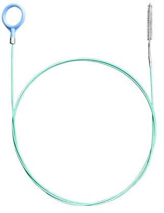 Adunsiaoto Auto Lange Reinigungsbürste, Flexible Reinigungsbürste Rohrreinigungsspirale, Auto Schiebedach Abfluss Reinigungsbürste Schlauchbürste Rohrbürste(5m)