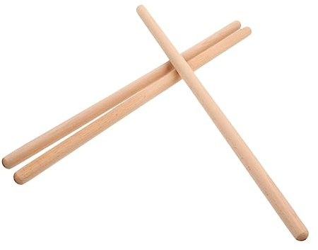 Anneome 4stücke Holz-yogastäbe Multifunktionale Pranayama-Sticks Für Yoga-Training Lange Holzstäbe Für Rücken Schulterkorrektur