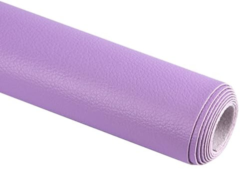 Kunstleder Selbstklebend Reparaturflicken Für Kunstleder Mit Klebstoff, Anti-Kratz-Flicken Für Möbel, Sofas, Couchen, Autositze, Erste-Hilfe-Flicken, Fixierflicken Für Leder(Light purple)