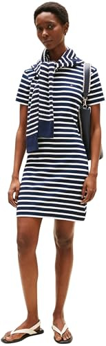 Tommy Hilfiger Damen Kleid New Cody Slim Short Dress aus Baumwolle