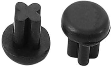 FeJu Staubschutzstecker | 10 Stück in Schwarz | 3,5mm Silikon-Stecker für Kopfhöreranschluss | Schutzkappe gegen Staub, Schmutz & Spritzwasser | Port-Abdeckung für Smartphone, Laptop & PC