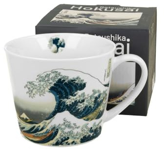 Duo Tasse droite inspirée de K. Hokusai The Great Wave - 0,6 cl