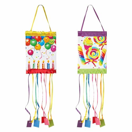 Ameisenkeks® Pinata zum Ziehen - 1 Stück - für Kinder – Überraschungspinata – Motivauswahl zufällig – zum Befüllen mit Süßigkeiten & Geschenken – Kindergeburtstag & Partydeko 30 x 20 x 20 cm