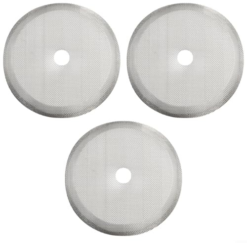 Für French Press Edelstahl-Mesh-Filter-Set, 3-teilig, Ersatz für 350, 800, 1000 ml, Pressgrößen, einheitliche Brauunterstützung (für 350 ml)