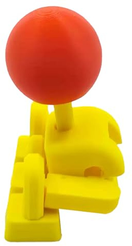 higyee Clavier avec Joystick Mini Joystick Vintage Imprimé en 3D Précis | Capuchons De Remplacement Rétro Pour Contrôleur Pour Étudiants Adultes Adolescents Domicile Bureau Université Compétition