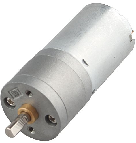 HALJIA DC 12V 100RPM High Torque Permanent Magnetic DC Gear Motor Micro Gear Box Motor Speed Reduction Electric Gearbox Eccentric Output Shaft