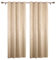 WOLTU Thermovorhang Kälteschutz 2er Set Verdunklungsvorhänge Ösen Vorhang Blickdicht, 250g/m² Schwere Wärmeisolierende Vorhänge Damast Optik Gardinen Wohnzimmer Schlafzimmer, 135x245 cm Champanger
