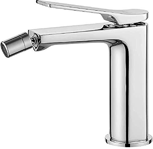 Ibergrif M15004B Rubinetto Miscelatore Bagno Monocomando per Bidet in ottone, miscelatore per lavabo, Cromo