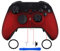 eXtremeRate Cover Custodia per Xbox Elite Series 2 Controller Model 1797,Copertura Frontale Scocca Guscio Ricambio per Xbox Elite Series 2 Controller Wireless Core&2 Anelli-Rosso Scarlatto Ombra