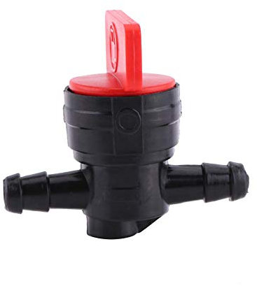 Robinet à Essence, Robinet de Commutateur de Carburant, Universal Plastic Shut Off Inline On/Off Robinet de Commutateur de Carburant Robinet de Carburant Convient pour un Tuyau de 6 mm 1/4