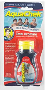 ORION TRAITEMENT D'EAU Analyse BANDELETTE AQUACHECK Rouge Brome/PH/TH Tube 50U
