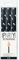 YAKODO® Black/Silver Ice Fountain Candles Birthday Party Cake Topper, 3 Ice Fountain x 15cm