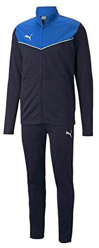 PUMA Herren Individualrise Tracksuit Trainingsanzug, Electric Blue Lemonade-Peacoat, M