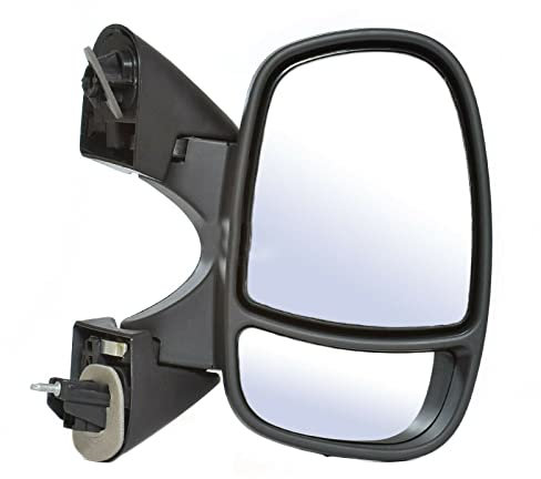 Seintech Full Door Wing Mirror Electric Heated Complete - Right Driver Side O/S Wing -Vehicle Specific Fit- Vehicle Specific Fit- Compatible fits For Vauxhall Vivaro 2001-2013