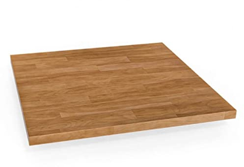 ben+camilla.com Square Massivholz 1er Abdeckplatte | für 1x Cube 32 cm in Buche - Standard | Zubehör für individuelles Flexibles Würfelregal | Erweiterungen für Regalsystem