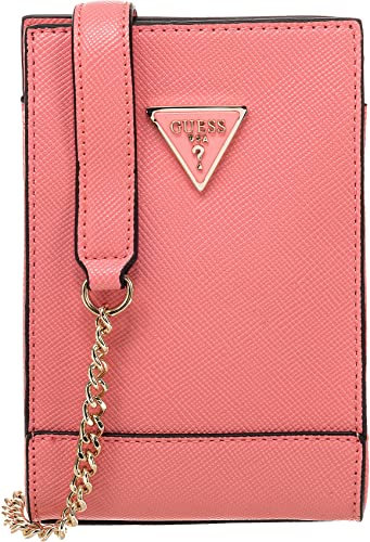 GUESS Noelle Mini Chit Chat Phone Bag Apricot