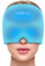 iTHERAU Migräne Maske Kopfschmerzen Maske, 360° Abdeckung Einstellbar Migräne Mütze Migraine Relief Cap, Kalt Warm Kompresse Kühlpads Gel für Kopfschmerzen, Geschwollene Augen, Nebenhöhlen