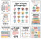 9 Boho-Poster für psychische Gesundheit für Klassenzimmer, Grundschule – Schulberater, Bürodekoration, psychische Gesundheit Dekor für Büro, Therapie, Büro, Psychische Gesundheit, Schulberatung,