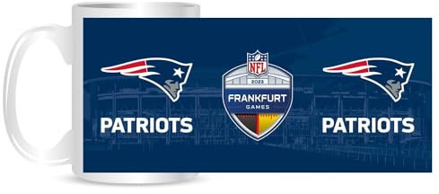 Great Branding NFL Game Frankfurt 2023 New England Patriots 450ml Tasse
