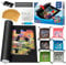 Sancaliie Puzzlematte Rolle Puzzleaufbewahrung Filzmatte Jigroll bis zu 2000 Teile mit 6 bunten Tabletts, Puzzle-Spieler, Geschenkbox mit Kordelzug-Aufbewahrungstasche, 3 Gummibänder, Handpumpe