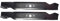 MAXPOWER EU-561548 Cuchilla para cortacésped Marca MTD/Cub Cadet, EU, Negro (Black)