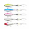 TUXIBIN Kunstköder, 5 Stück Angelköder, Spinnköder, Künstlicher Köder, Spinnerbait, Jig Spinner Set, Angelhaken für Barsch, Forelle, Hecht, Zander, Wels, Döbel 5-11/10g