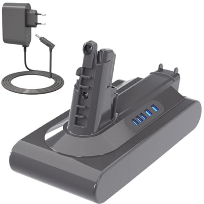 HTHOME Vacuum Cleaner Compatible For Dyson V8 Battery h V6 V7 V8 V10 SV10 SV11 SV12 SV09(V104)