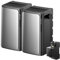 ECOFLOW STREAM AC Pro, 2*batterie capacité de 1,92 kWh, 100% compatible avec toutes les kit solaire avec batterie, Sortie 1200 W, extensible 11,52 kWh, Plug&Play, IP65, contrôle intelligent TOU et IA