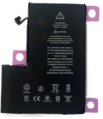 Batería Compatible para el iPhone 12 Pro MAX | Gran Capacidad 3900 mAh | Sin Mensaje | Calidad Original | Adhesivo Incluido