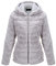 BELLIVERA Cappotto in Pile da Donna in Ecopelliccia Autunno Inverno con Cappuccio Corto Teddy Bear Giacca 1801 Grigio XL
