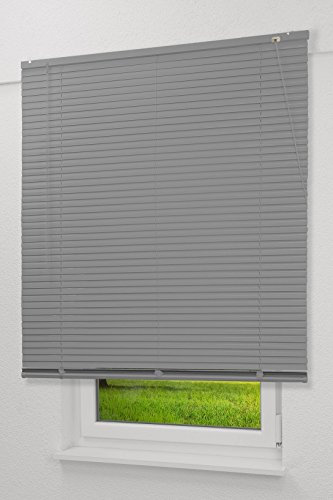 LYSEL Qualitätsalujalousie 25mm in Silber in den Maßen (B x H) 190cm * 175cm