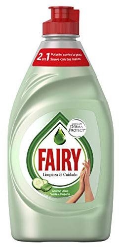 FAIRY lavavajillas mano concentrado aloe vera botella 340 ml