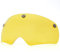 FUNWICT Magnetische Fahrradhelm Visier Austauschbare Brille Schutzbrille mit 6 Farben, Kompatibel nur mit FW008/FW001 Fahrradhelmen (Gelb)