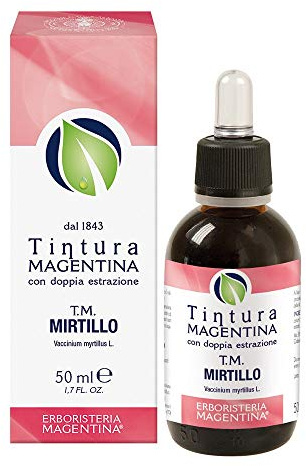 Erboristeria Magentina - Linea Tintura Madre e Macerato Gemmoderivato (TM Mirtillo 50ml)
