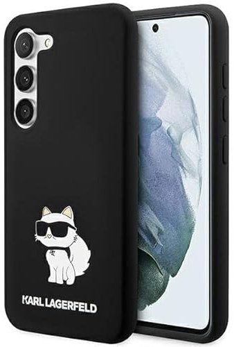 KARL LAGERFELD Hülle KLHCS23SSNCHBCK Samsung S23 S911 schwarz silikon Choupette