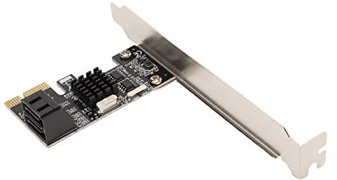 PCIE-zu-SATA-3.0-Erweiterungskarte, PCI-Express-zu-SATA-3.0-Erweiterungs-Controller-Kartenadapter, 6-Gbit/s-2X-4X-8X-16X-Controller-Karte für Windows XP 7 8 10 11 SSD HDD